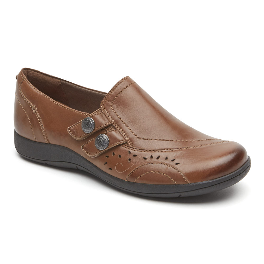 Slip-Ons Rockport Mujer Mexico - Daisey Marrom - ZJFMW9673